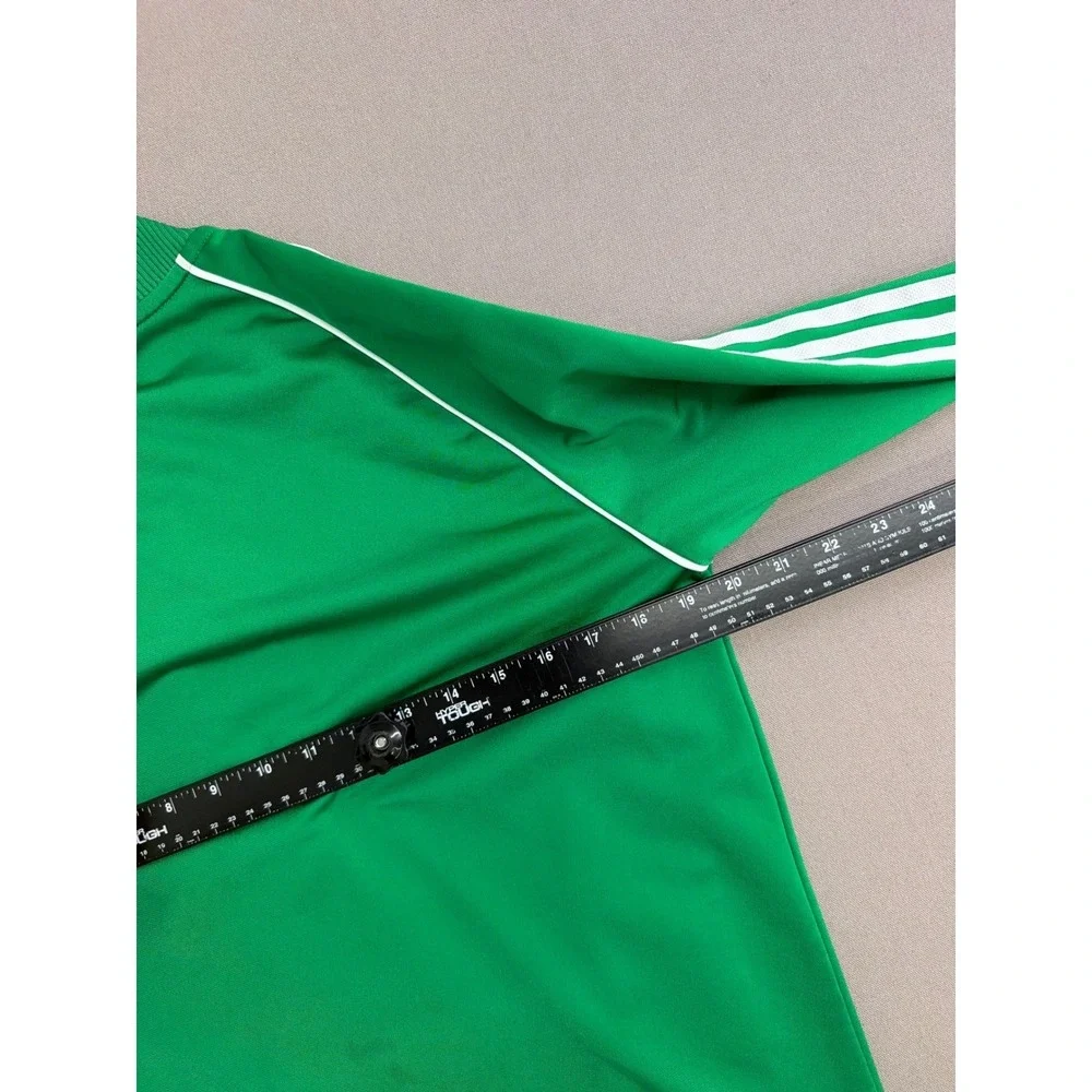 Adidas Originals SST Track Jacket Green White 3-Stripe Trefoil XL Youth 15-16Y